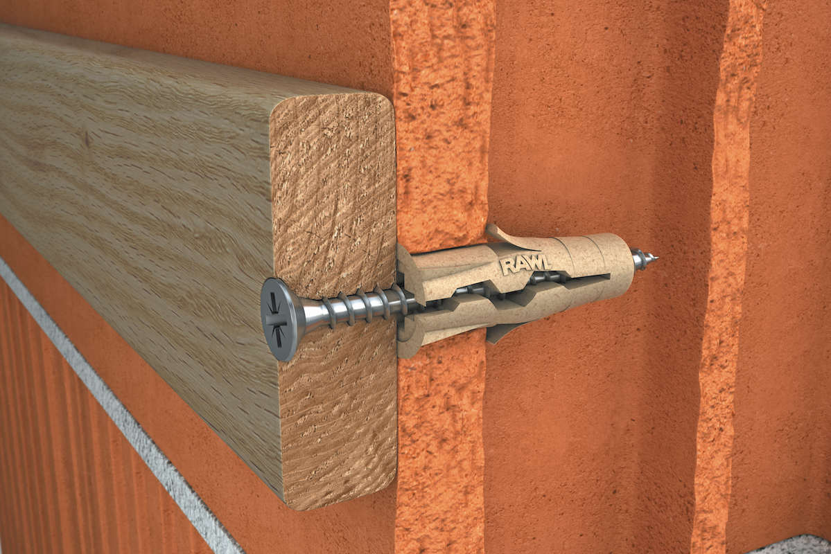 Kołki rozporowe Timber Uno – nowatorskie rozwiązanie marki Rawlplug